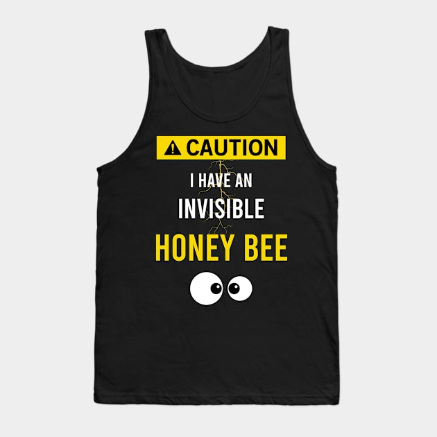 Invisible Honey Bee Tank Top by flaskoverhand